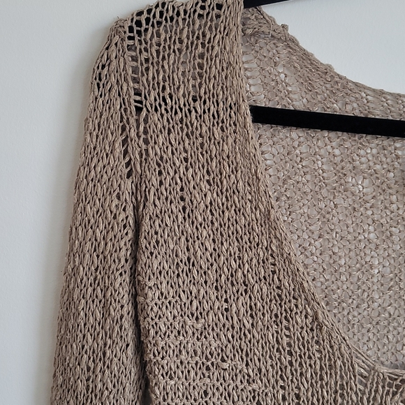 Aritzia Talula knit top - xxs - brown - Picture 2 of 7